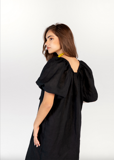 JOHRI DRESS BLACK